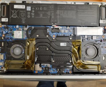 thermal tape fix for ROG Zephyrus G14 2025