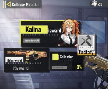 Is this “ Kalina “ a free operator reward ???… also does anyone know how to work this collapse mutation game ?.. it’s so confusing