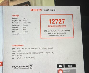 Accidentally turned a Walmart RTX 4060 laptop into a leaderboard monster