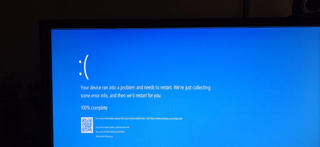 Haven't played game in months, Keep getting this BSOD when trying to launch game now, any help?