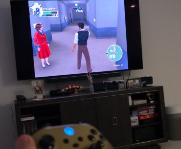 I'm using my PC Steam Deck, to play a Sony PS2 game (The Godfather), while using an Xbox controller. What a time to be alive