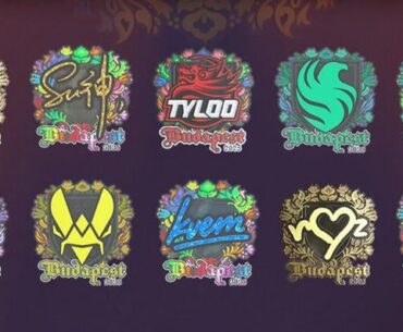 StarLadder Budapest Major 2025 stickers are out!