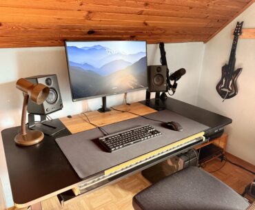 My battlestation on a sunny midday