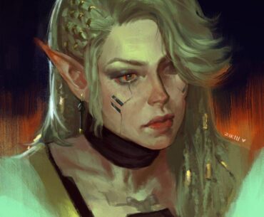 🍺 Jaheira as Rogue Amendiares by Ziriii!