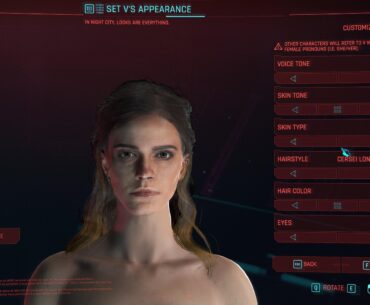 How should I call my V and what should her build be?