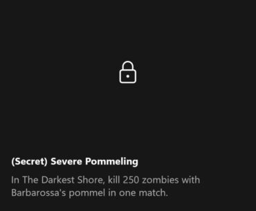 Achievement help on The Darkest Shore