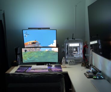Moved setup around, need suggestions on what to do on the wall.