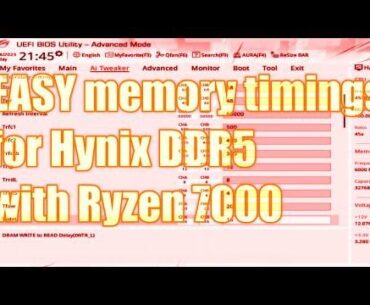 DDR5 Ram overclocking question