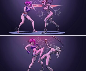 [OC] Nyx Throws vs Boxing Android by Me