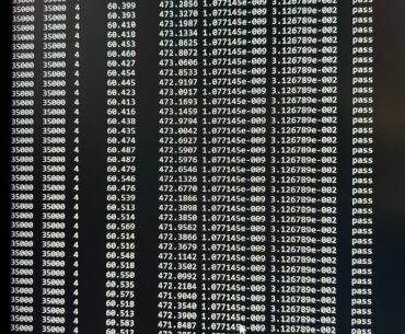 Checking FCLK stability at 2200