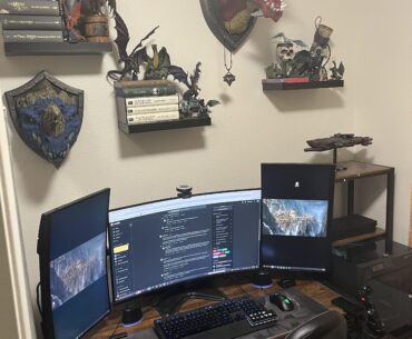 Not your usual hyper clean/RGB/simplistic battle station, but it’s everything I love in one place.
