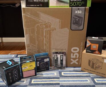 Wen to microcenter for a few parts and came out with an entire build…