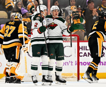 Boldy scores twice, Wild top Penguins to extend points streak to 7 games