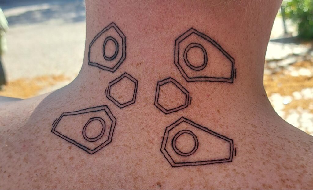 My ghost in the shell tattoo