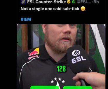 ropz still asks valve for 128 tick
