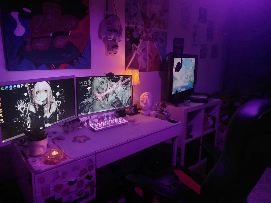Moved my setup and got my tv a better place than before~ But whay could i improve?