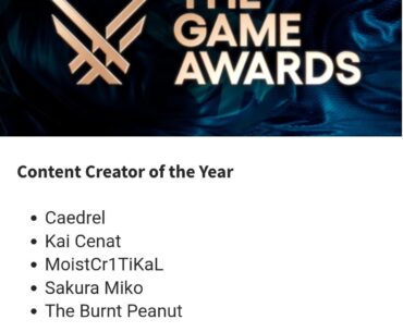 The most useless GAME awards category goes to...