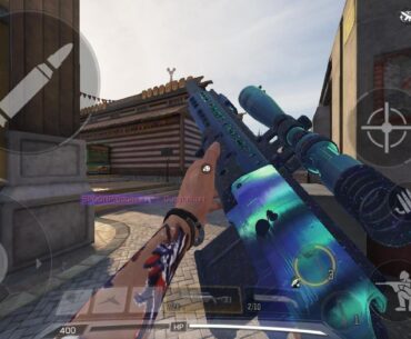 My weapon charm turned blue :O
