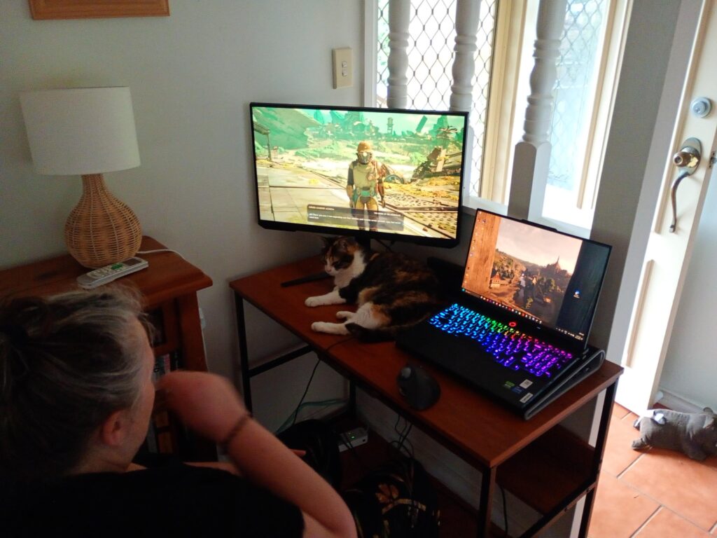 My mum's mobile battle station is equipped with the latest anti-cheat technology, developed in Türkiye, I believe