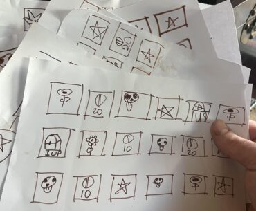 Gaming rite of passage. Found some Mario 3 gaming notes from my 7 & 8 year old