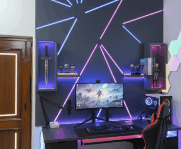 Wall panel RGB lighting