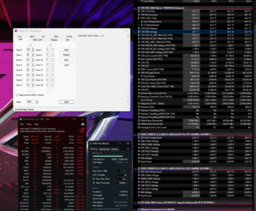9800x3d 5.5ghz boost-Asus ROG x870e APEX-DDR5 8200-C30-31 hour stress tests