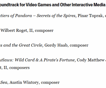 Expedition 33 soundtrack snubbed by the Grammys