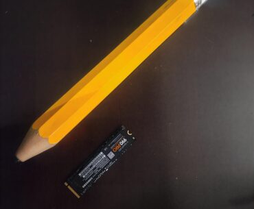 You never realize how small a ssd is...