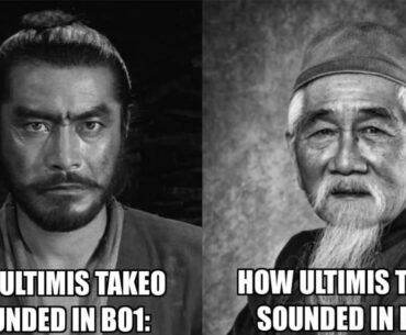 I wasn't a big fan of Ultimis Takeo's change in voice