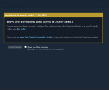 False Game Ban In CS2
