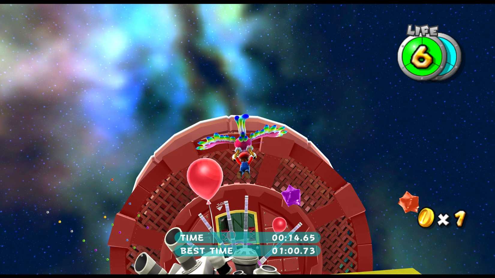 Mario Galaxy 2 Fleet Glide Galaxy