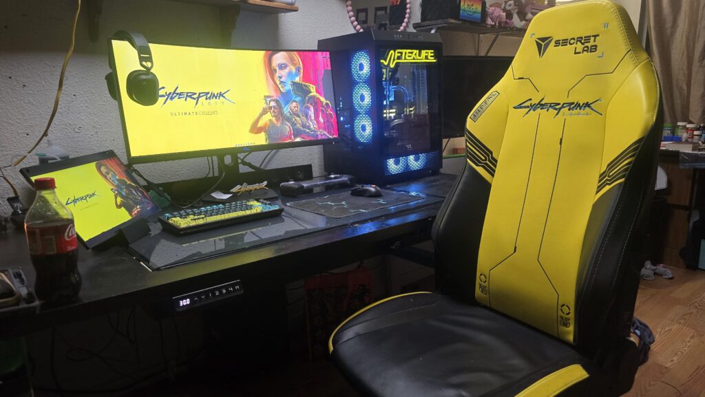 cyberpunk 2077 work station