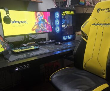 cyberpunk 2077 work station