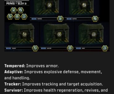 Survivor is now a perk 4 that allows you to tank a One Hit Kill from snipers. Lots to unpack right here