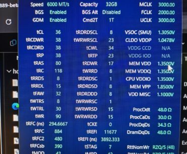 Ram ddr5 6000mhz cl36