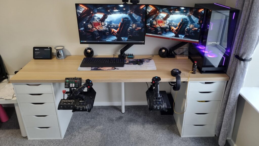 My hidden stick battlestation.