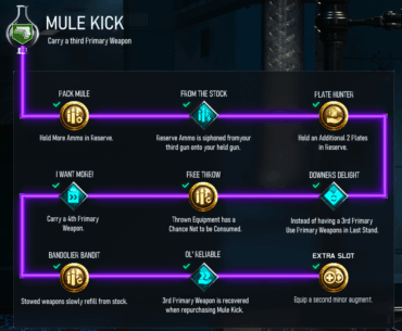 Made a quick Concept for Mule Kick + Augments in in Bo7 Zombies, Thoughts?