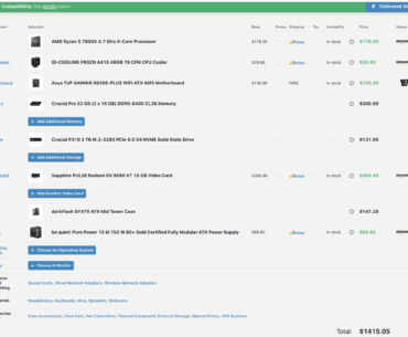 Roast My First Build