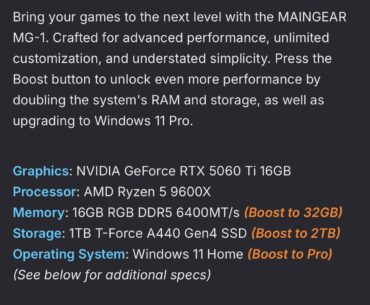 Thoughts on this Prebuilt?