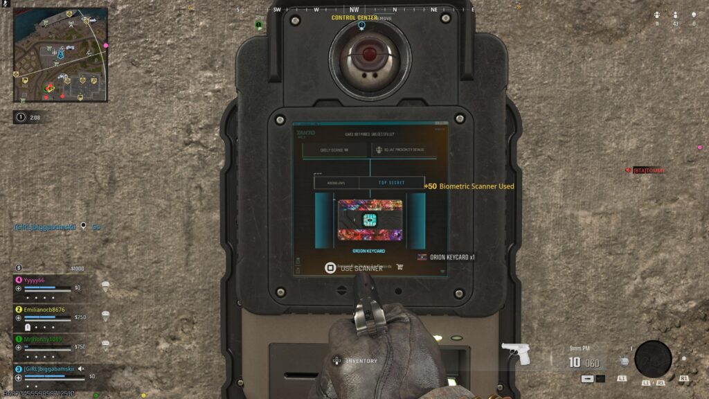 Today’s Catch: Orion Key Card