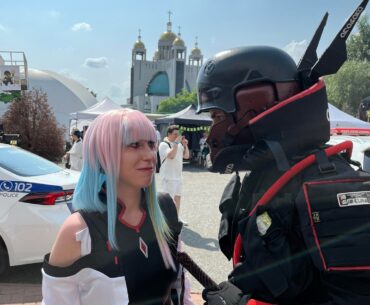 Another’s photos of my Arasaka soldier cosplay