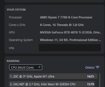 Are these results on cinebench 2024 any good for my ryzen 7700?