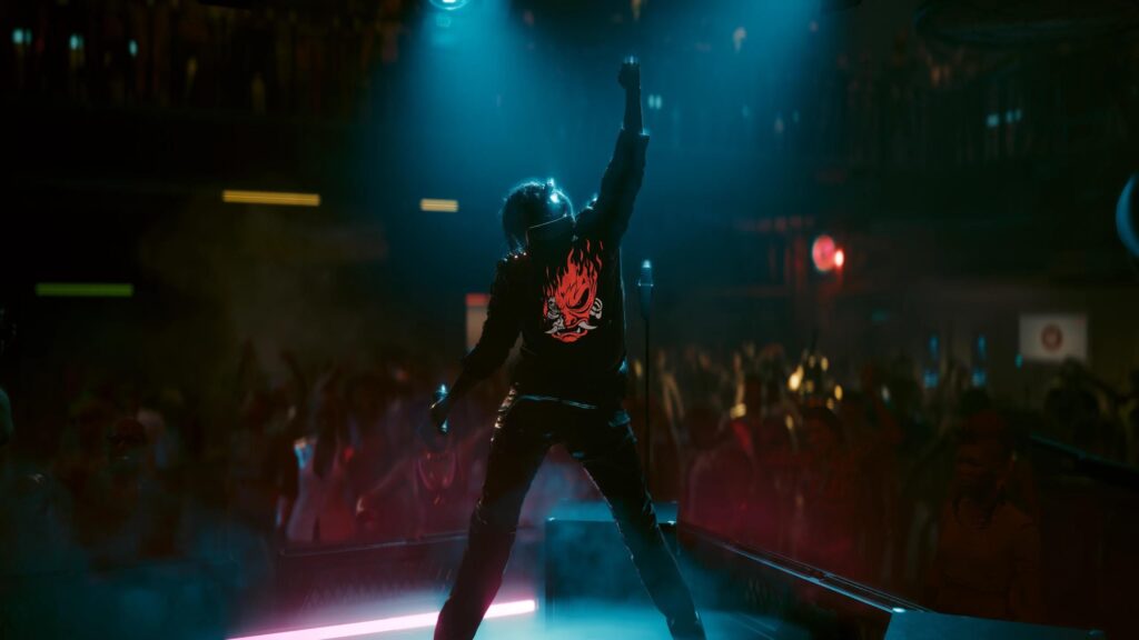 Did V accidentally make themselves look like the biggest Silverhand psycho fan?