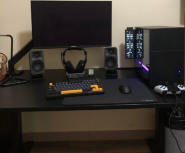 My lil set up for now.