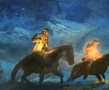 My Red Dead Redemption 2 oil painting