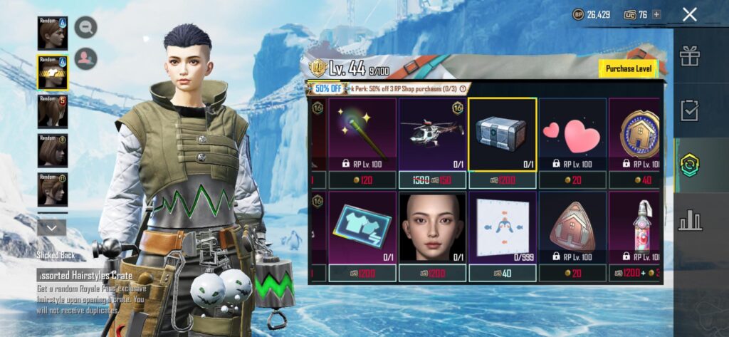 Can I select or is it RNG?