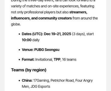 TIL Asia got so many invites - tells you about their priority for future