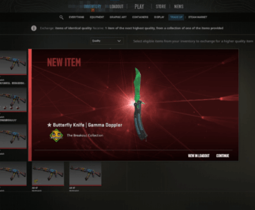 Asked my wife to do 1 trade-up