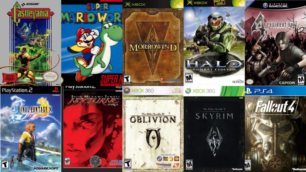 Been playing games since 1980. This is my 'Top Ten' as of now. First time ever posting my 'Top Ten' and I've been thinking about it for awhile now.