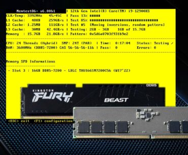 Memtest86+ 8.00 released with DDR5 temperature readout and dark mode